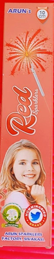 10 cm Red Sparklers