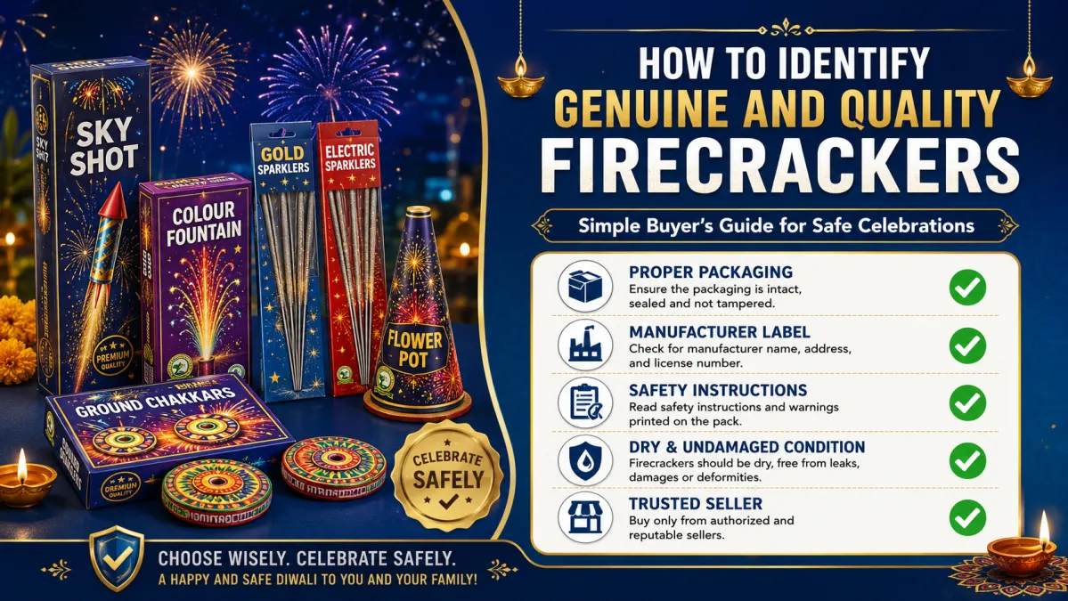 How to Identify Genuine and Quality Firecrackers – A Smart Buyer’s Guide