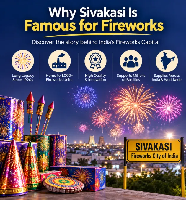 Why Sivakasi Is Famous for Fireworks – The Story Behind India’s Fireworks Hub