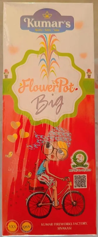 Flowerpots Big (Kumar Brand)