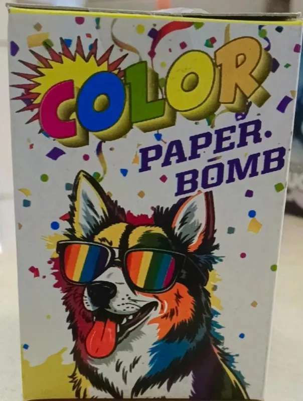 Color Paper Bomb (கலர் பேப்பர் பாம்)