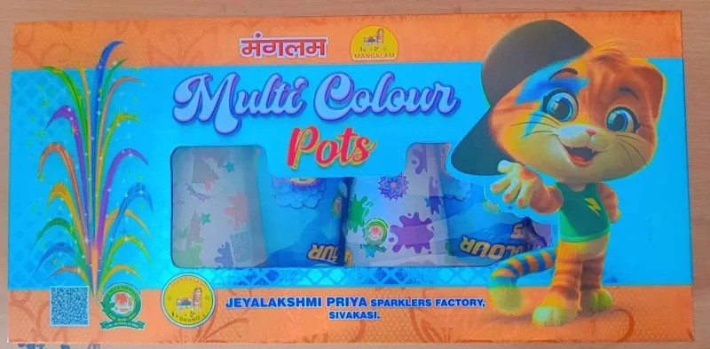 Multi Color Pots