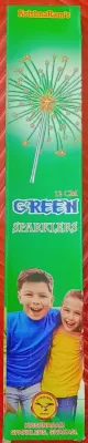 12 cm Green Sparklers