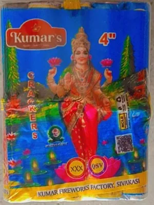 4" Lakshmi Crackers (Kumar Brand)