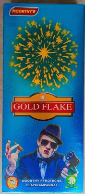 4" inch Pipe Gold Flake