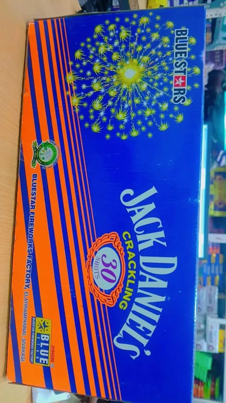 Jack Daniel (30 Crackling Shot- Bluestar Brand)