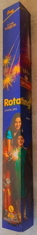 Rotating Sparklers